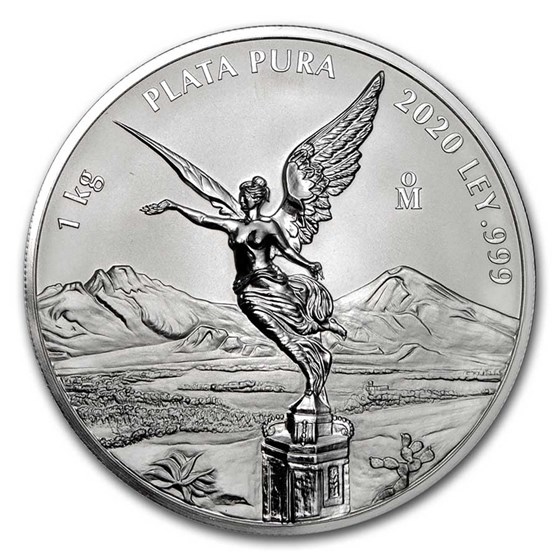 2020 Mexico 1 kilo Silver Libertad Prooflike (w/Box & COA) 2020 Mexico 1 kilo Silver Libertad Prooflike (w/Box & COA)
