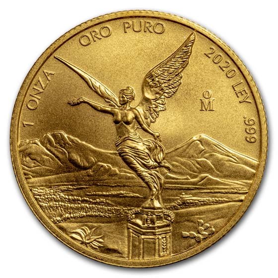 2020 Mexico 1 oz Gold Libertad BU