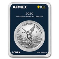 2020 Mexico 1 oz Silver Libertad (MD Premier + PCGS FirstStrike®)