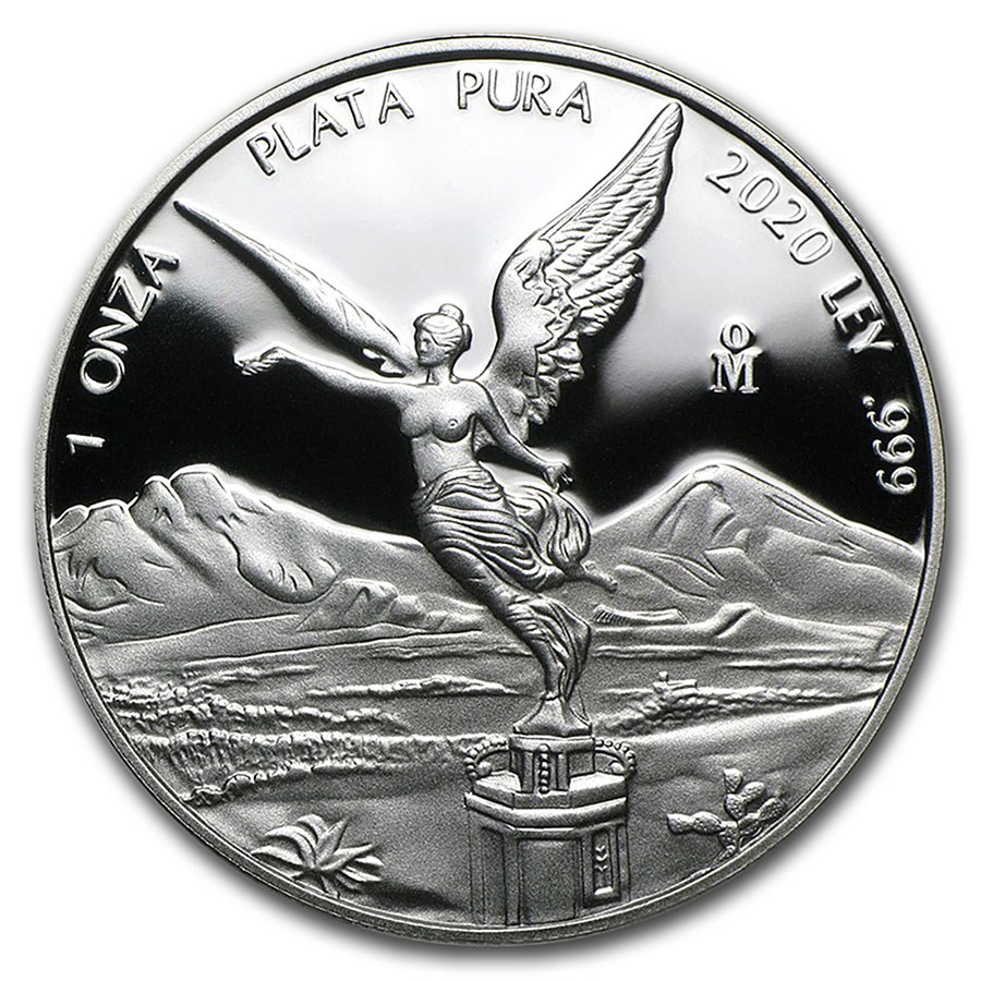 2020 Mexico 1 oz Silver Libertad Proof (In Capsule)