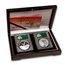 2020 Mexico 2-Coin Silver Libertad Prf/Rev Prf Set PR-70 PCGS FS