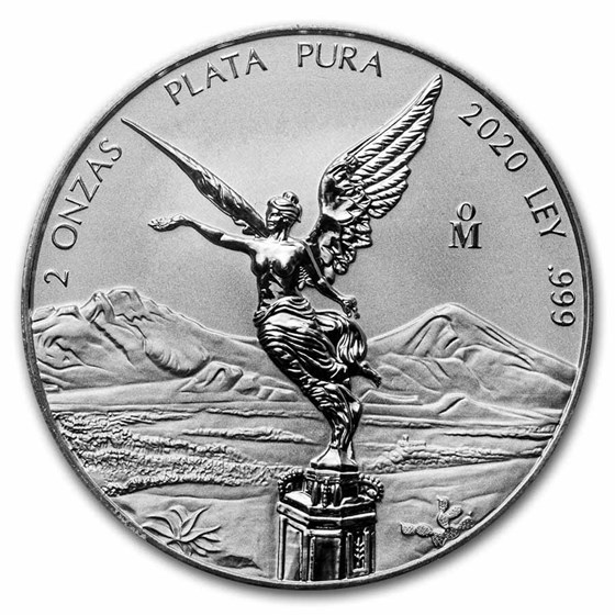 Buy 2020 Mexico 2 oz Silver Libertad Reverse Proof PR70 PCGS APMEX