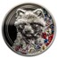 2020 Mongolia 1 oz Silver Woodland Spirits (Raccoon Dog)
