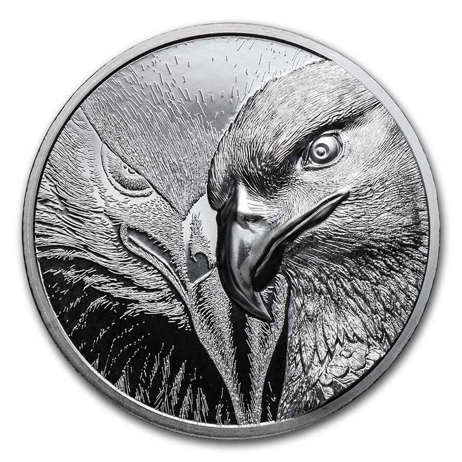 Buy 2020 Mongolia 2 oz Silver Proof Majestic Eagle | APMEX