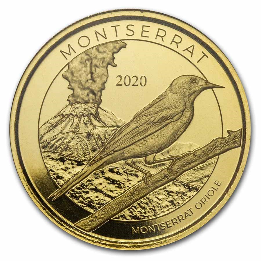 2020 Montserrat 1 oz Gold Oriole BU