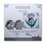 2020 Netherlands 2 oz Silver Proof Ducaton Silver Rider (w/Tile)