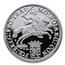 2020 Netherlands 2 oz Silver Proof Ducaton Silver Rider (w/Tile)