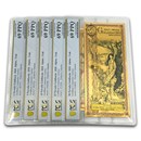 2020 Nevada Goldback Note Set PCGS-69 (1,5,10,25,50)