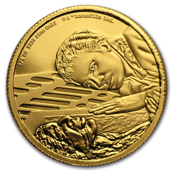2020 Niue 1/4 oz Gold Star Wars Lando Calrissian (Box & COA) 2020 Niue 1/4 oz Gold Star Wars Lando Calrissian (Box & COA)