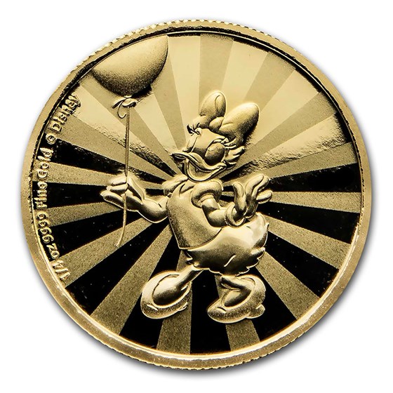2020 Niue 1/4 oz Proof Gold $25 Disney: Daisy Duck 2020 Niue 1/4 oz Proof Gold $25 Disney: Daisy Duck