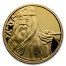 2020 Niue 1/4 oz Proof Gold: Albus Dumbledore