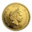 2020 Niue 1/4 oz Proof Gold - Hogwarts Castle