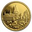 2020 Niue 1/4 oz Proof Gold - Hogwarts Castle