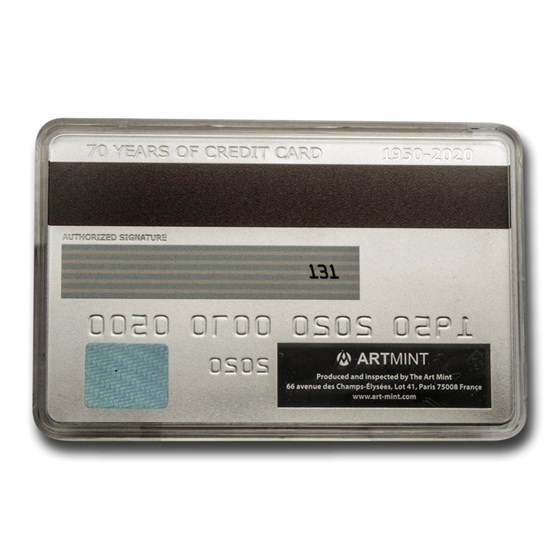 Buy 2020 Niue 1.5 oz Silver Credit Card Replica Coin | APMEX