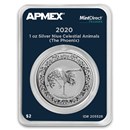 2020 Niue 1 oz Ag $2 Celestial Animals: The Phoenix (MD® Premier) 2020 Niue 1 oz Ag $2 Celestial Animals: The Phoenix (MD® Premier)