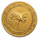 2020 Niue 1 oz Gold $250 Celestial Animals Phoenix (w/Box & COA)