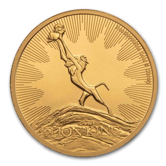 2020 Niue 1 oz Gold $250 Disney Lion King The Circle of Life BU 2020 Niue 1 oz Gold $250 Disney Lion King The Circle of Life BU
