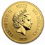 2020 Niue 1 oz Gold $250 Disney Mickey & Pluto BU
