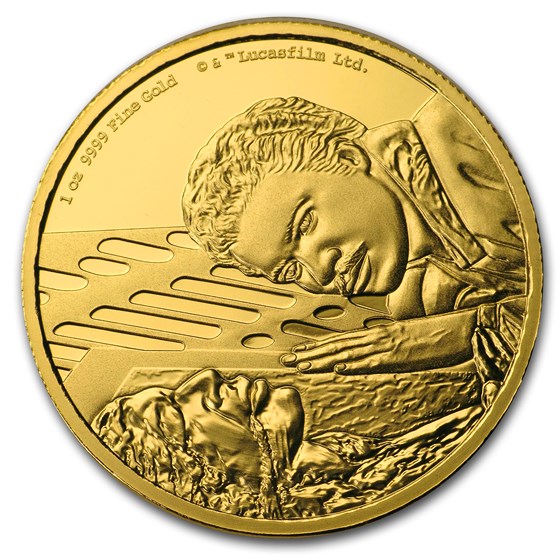 2020 Niue 1 oz Gold Star Wars Lando Calrissian (Box & COA) 2020 Niue 1 oz Gold Star Wars Lando Calrissian (Box & COA)