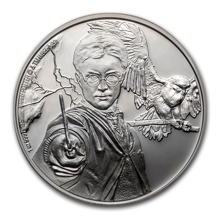 2020 Niue 1 oz Proof Silver: Harry Potter