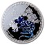 2020 Niue 1 oz Silver $2 Colorized Lunar Year of the Rat