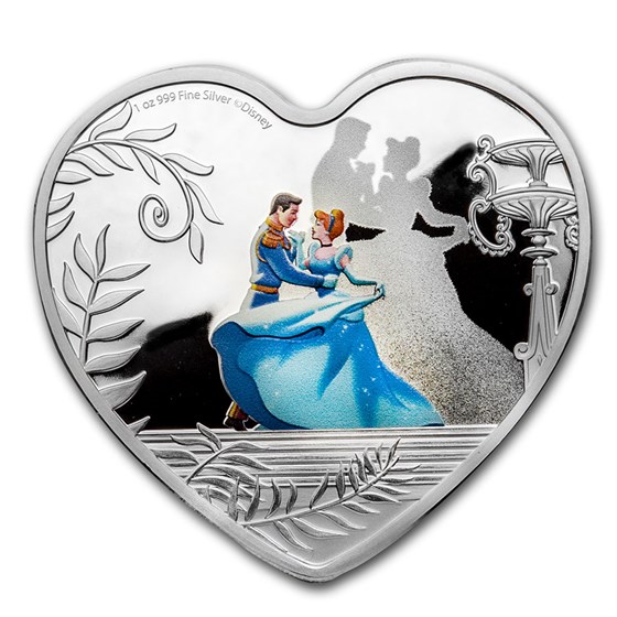 2020 Niue 1 oz Silver $2 Disney Cinderella 70th Anniversary 2020 Niue 1 oz Silver $2 Disney Cinderella 70th Anniversary