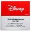 2020 Niue 1 oz Silver $2 Disney Mickey Mouse: Aim High