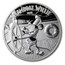 2020 Niue 1 oz Silver $2 Disney Steamboat Willie