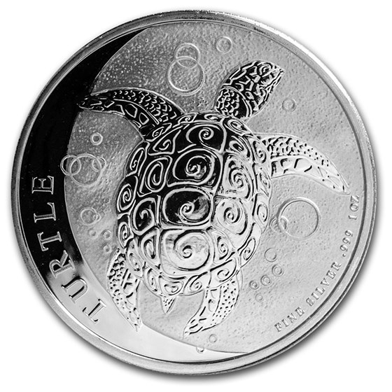 2020 Niue 1 oz Silver $2 Hawksbill Turtle BU 2020 Niue 1 oz Silver $2 Hawksbill Turtle BU