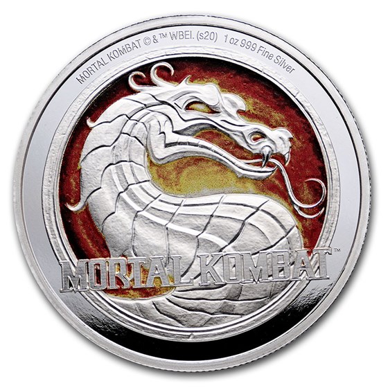 2020 Niue 1 oz Silver $2: Mortal Kombat Proof 2020 Niue 1 oz Silver $2: Mortal Kombat Proof