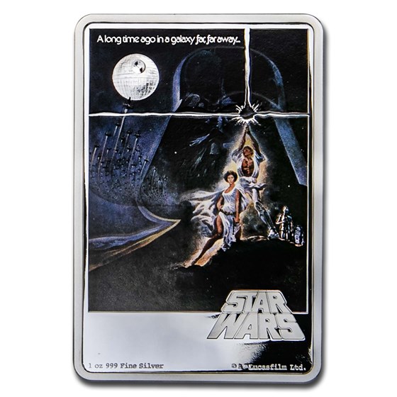 2020 Niue 1 oz Silver $2 Star Wars - A New Hope 2020 Niue 1 oz Silver $2 Star Wars - A New Hope
