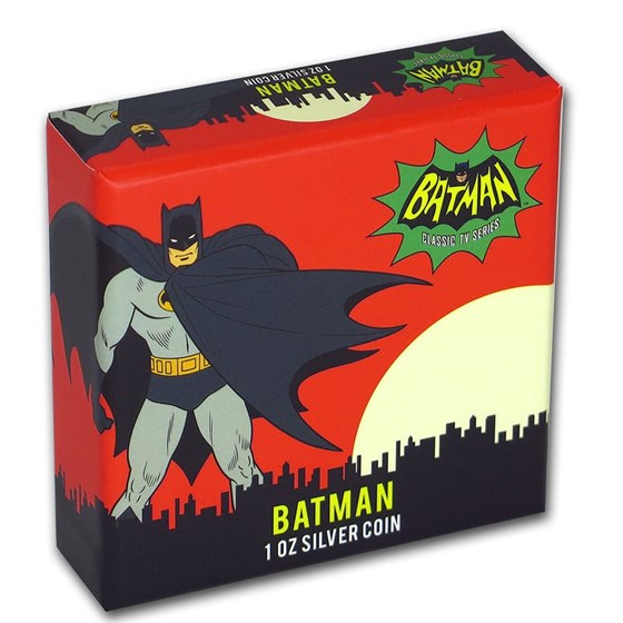 silver batman funko