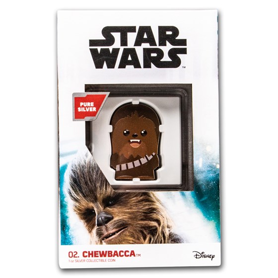 chewbacca silver coin