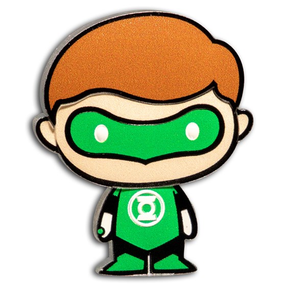 2020 Niue 1 oz Silver Chibi Coin Collection: Green Lantern 2020 Niue 1 oz Silver Chibi Coin Collection: Green Lantern
