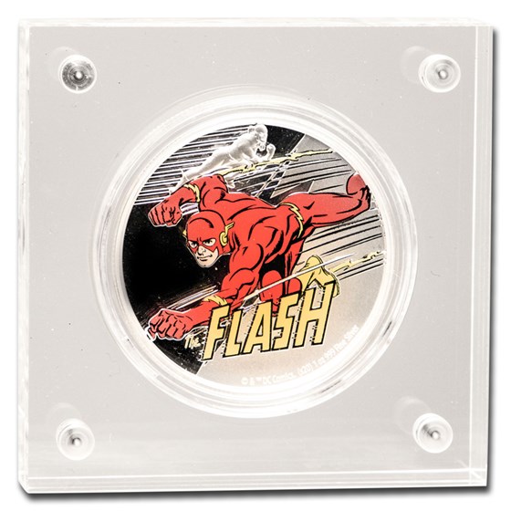 Buy 2020 Niue 1 oz Silver Coin $2 Justice League 60th: The Flash | APMEX