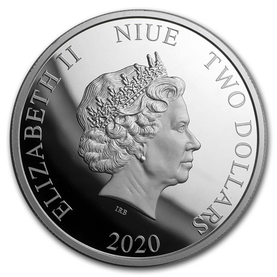 Buy 2020 Niue 1 oz Silver Coin $2 Justice League 60th: Wonder Woman | APMEX