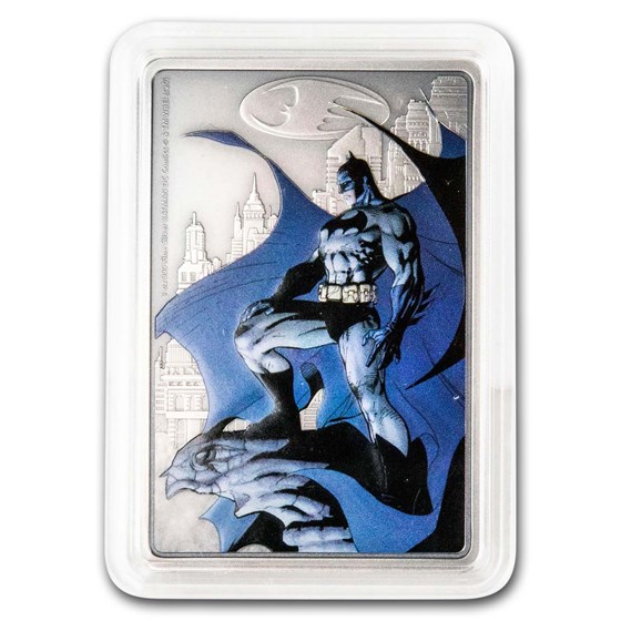 2020 Niue 1 oz Silver Coin $2 - The Caped Crusader - Gotham City 2020 Niue 1 oz Silver Coin $2 - The Caped Crusader - Gotham City