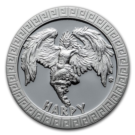 2020 Niue 1 oz Silver Proof Mythical Creatures: Harpy 2020 Niue 1 oz Silver Proof Mythical Creatures: Harpy
