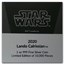2020 Niue 1 oz Silver Star Wars Lando Calrissian (Box & COA)