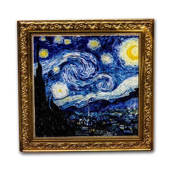 2020 Niue 1 oz Silver Vincent van Gogh: The Starry Night 2020 Niue 1 oz Silver Vincent van Gogh: The Starry Night