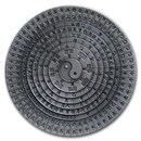 2020 Niue 2 oz Antique Silver Ancient Calendars: Heavenly Stems