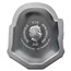 2020 Niue 2 oz Silver $5 Star Wars Boba Fett Helmet UHR