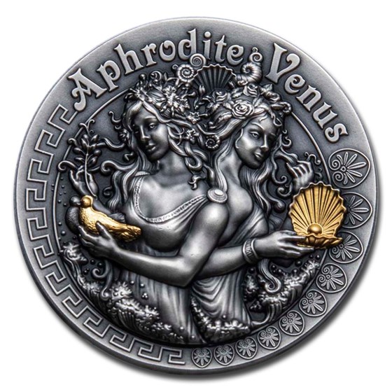 2020 Niue 2 oz Silver Antique Goddesses (Aphrodite and Venus) 2020 Niue 2 oz Silver Antique Goddesses (Aphrodite and Venus)