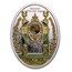 2020 Niue Silver Fabergé Eggs Empire Nephrite Egg