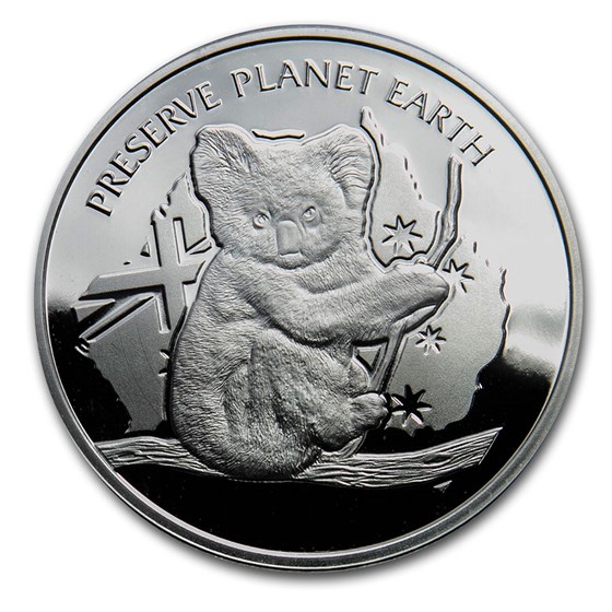 2020 Niue Silver Proof NSW Wildlife Koala Fire Rescue 2020 Niue Silver Proof NSW Wildlife Koala Fire Rescue