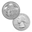 2020-P 5-Coin 5 oz Silver Burnished ATB Set (w/Box & COA)