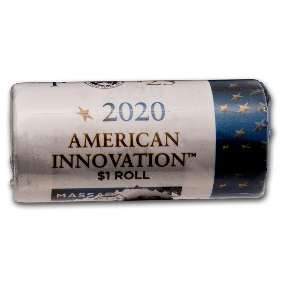 2020-P American Innovation $1 Telephone (25-Coin Roll) (MA)