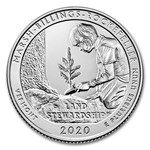 2020-P ATB Quarter Marsh-Billings-Rockefeller 40-Coin Roll BU