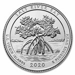 2020-P ATB Quarter Salt River Bay & Preserve Park 40-Coin Roll BU