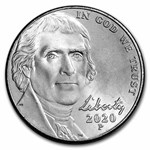 2020-P Jefferson Nickel 40-Coin Roll BU